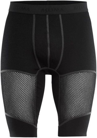 Aclima WoolNet Shorts Long Man Jet Black