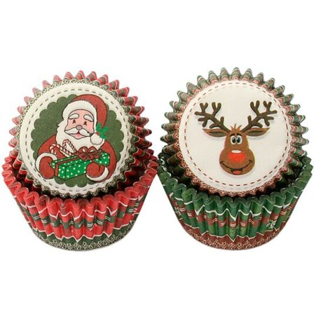 CACAS Muffinsform Jul assortert medium 100stk