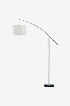 EGLO - Golvlampa Nadina White - Krom - Golvlampor - Från Homeroom