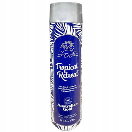 Australian Gold Tropical Retreat Dark Dha Bronzer -Itseruskettava Solariumvoide 300 Ml