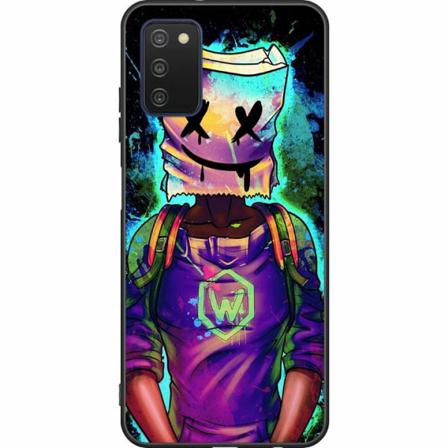 Samsung Galaxy A03s Svart Skal Fortnite Marshmello