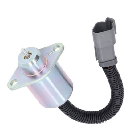 HURRISE Avstängningsmagnet Bränsleavstängningsmagnet Avstängningsmagnetventil 2848A278 Ersättning Kompatibel med Motor -h