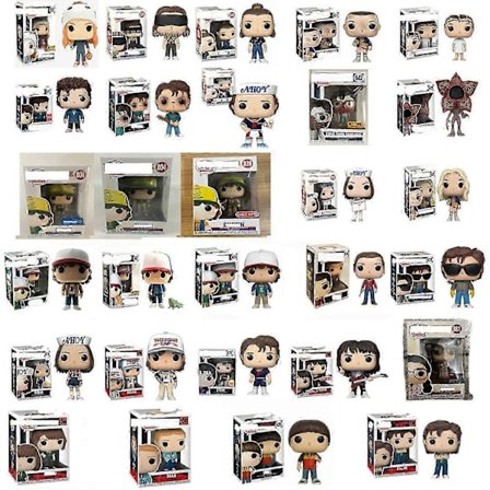 Stranger Things Wheeler Hunter Vinyl Figur - Samlerobjekt TV-karaktermodel, Gaveidé til fans og samlere (børn og voksne)