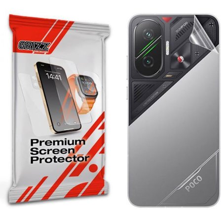 Skyddsfilm för telefon - skyddsglas för telefon Grizzglass Bakfilm SatinSkin för Xiaomi POCO F7 5G