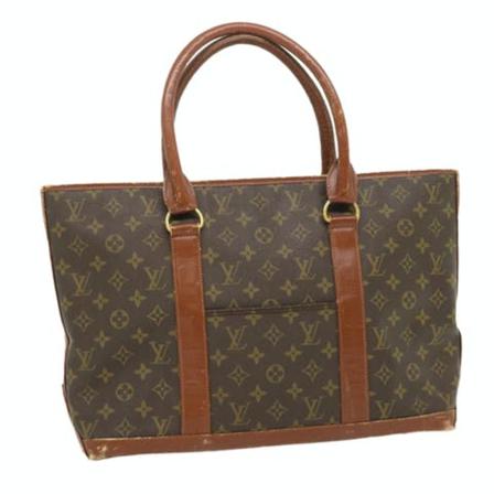 Louis Vuitton Vintage, Pre-owned Tote Bruin, Dames, Maat:ONE Size