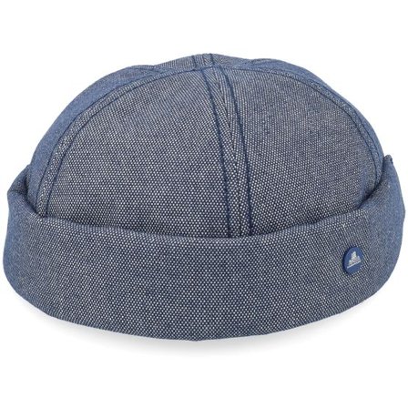 Hammaburg - Blå docker Beanie - Denim Blue Docker @ Hatstore