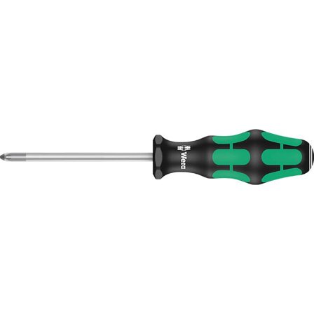 Wera 355 Skrutrekker pozidriv PZ 0 x 60, Håndverktøy