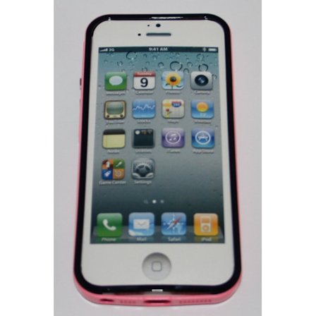 Mobilskal iPhone 5 - Rosa/Svart