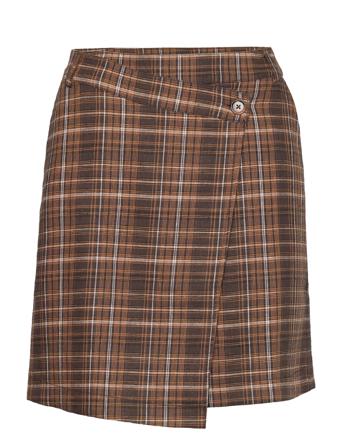 Monica Short Np Skirt Ch 14476 Lyhyt Hame Monivärinen/Kuvioitu Samsøe Samsøe
