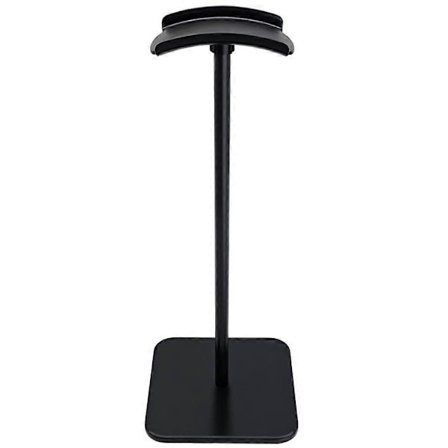 JD079 Hörlursställ för skrivbord Aluminiumlegering + Silikon Gaming Headset Hållare - Svart