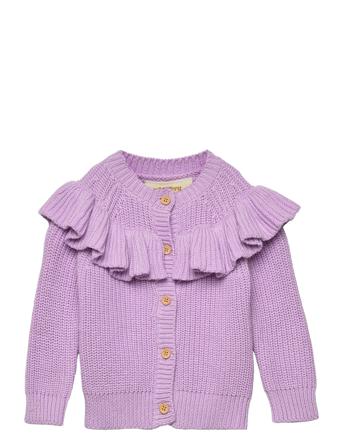 Sgjojo Cardigan Purple Soft Gallery