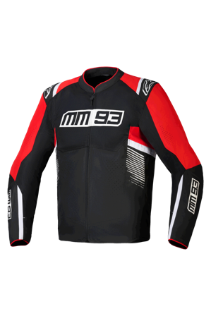 MP-Takki Alpinestars Mm93 T-Sps Air V2 Musta/Kirkkaanpunainen/Valkoinen XL