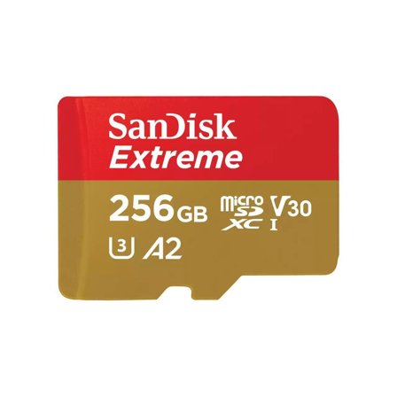 Sandisk Extreme - flashminnekort - 256 GB - microSDXC UHS-I