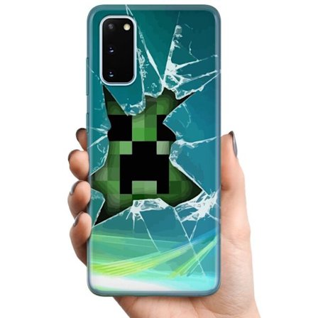 Yhteensopiva Puhelinkuori Samsung Galaxy S20 MineCraft