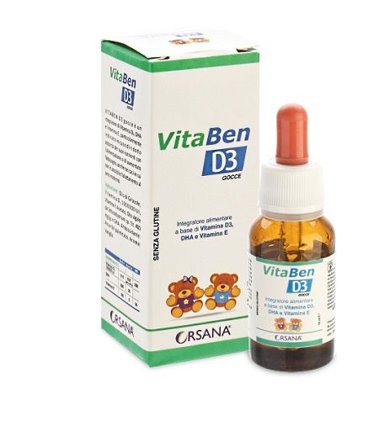 Vitaben D3 15ml - Integratore Vitamina D3 Alta Qualità