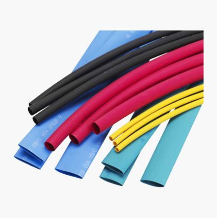 Biltema - 15 stk Krympeslange i assorterte farger, Polyeten, Innvendig diameter for krymping: 2, 4, 6, 8, 10 mm