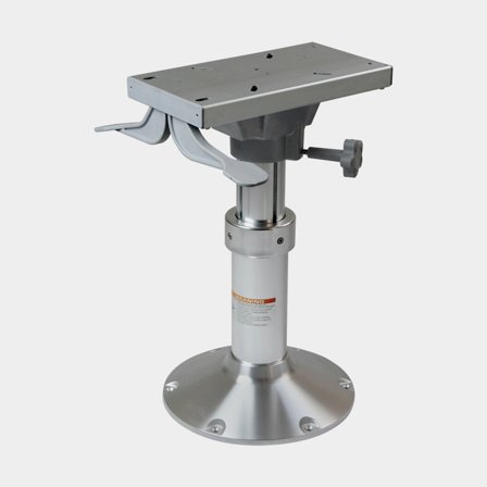 Jalusta ESM Ocean, 360°, säädettävä 35 - 47 cm, Ø8,7/7,3 cm, Ø31 cm, kaasujousitettu, liukukiskolla