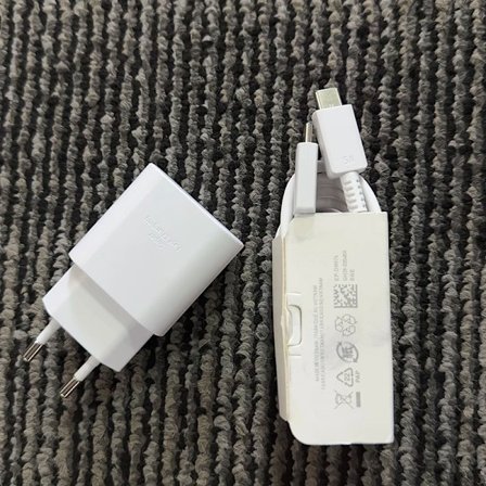 Snabbladdare för Samsung PD 25W Typ C med kabel för Galaxy S25 Ultra S25 S24 S23 S22 S21 A55 Z Fold Flip 6 5 4 3 Note 20 10