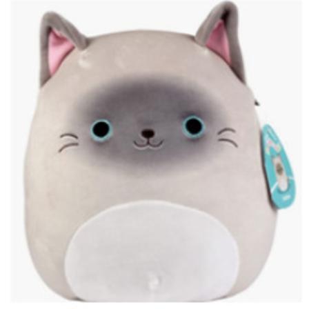10" Felton Siamilainen Kissa - Virallisesti lisensoitu Kellytoy Pehmolelu - Keräilypehmeä & Squishy Kitty Pehmolelu - 10 tuumaa"