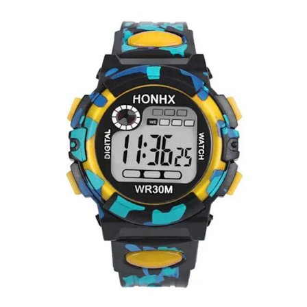 Children's Sport Watch Camouflage Military Digital Watches Multi-function Waterproof Outdoor Smart Watch For Boy Girl Reloj