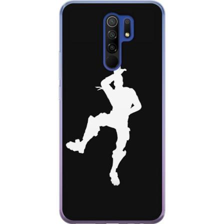 Xiaomi Redmi 9 Gjennomsiktig deksel Fortnite Dans