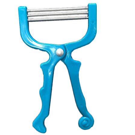 Handhållen Fjäderansiktshårsborttagningsrulle Plast Epilatorrulle