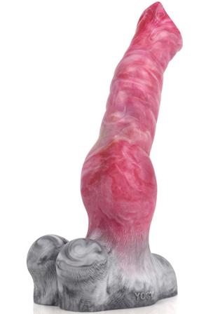 Pink Alien Mamthy Monster Dildo 26 cm Dragon dildo - Blushme.se