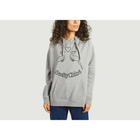 See By Chloé - Hoodies - Grå - Dam - Storlek: Xs, Dam, Storlek: XS