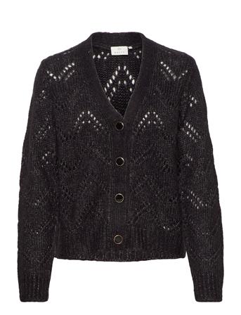 Kahecta Knit Cardigan Black Kaffe