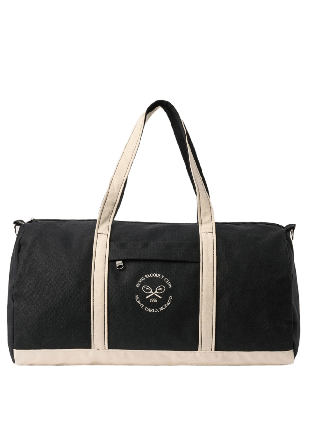Björn Borg Ace Canvas Sports Bag 37L Väskor Unisex Svart ONESIZE