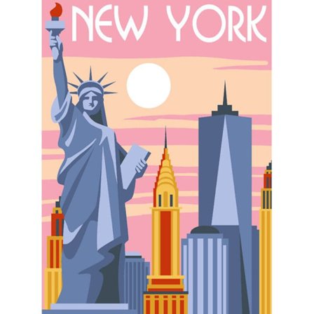 Canevas Margot New York 40x30cm