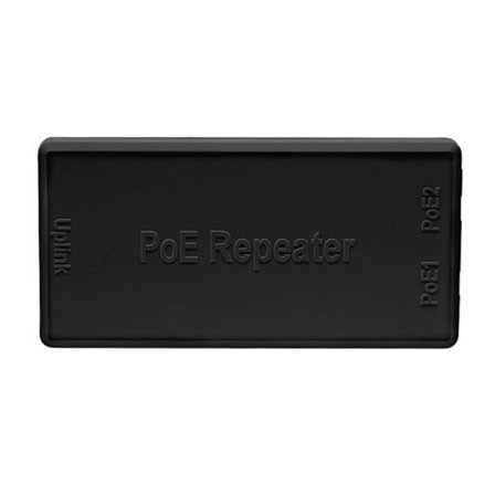 Snabb Ethernet Power over Ethernet Switchning 2 Portar 100Mbps 1000Mbps Stöd Utrymmesbesparing