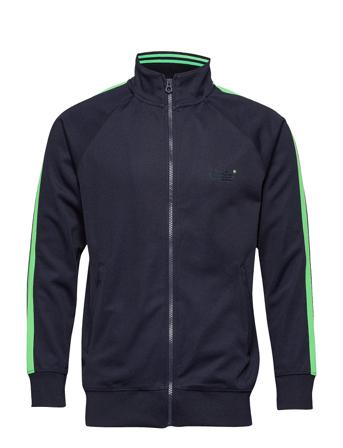 Lineman Slim Fit Track Top Sweat-shirt Tröja Blå Superdry