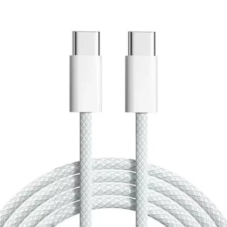 Samsung 3-meter hurtiglader for mobiltelefoner - USB-C ladekabel - Hvit