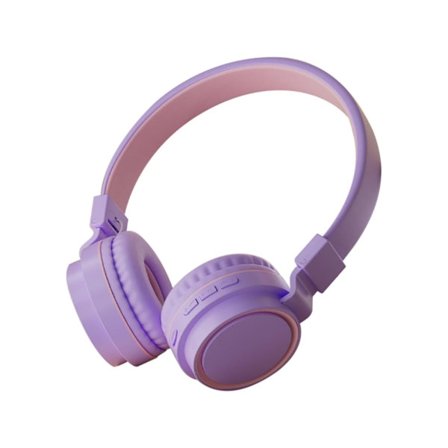Trådlösa hörlurar HiFi-ljudkvalitet Bluetooth med brusreducering Lila