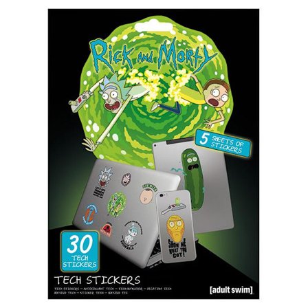 Tech stickers - Rick and Morty (Adventures)