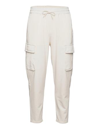 Organic Cotton Felpa Cargo Jogger Cream Scotch & Soda