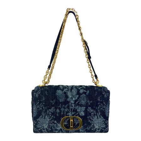 Dior Vintage, Pre-owned Shoulder Bags Blauw, Dames, Maat:ONE Size