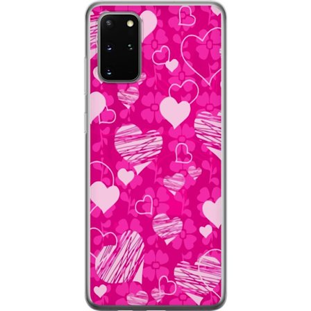 Kompatibelt Mobilskal till Samsung Samsung Galaxy S20+ PopHjärtMönster