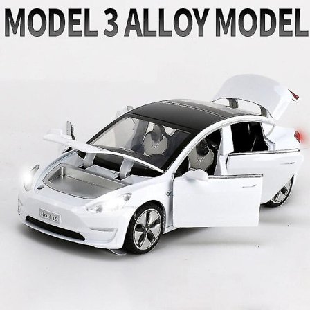 1:32 Tesla Model X Model 3 Model S Model Y Legering Bilmodel Diecasts Legetøjsbil Lyd Og Lys Børn Legetøj Til Børn Gaver Drenge Legetøj