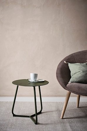 Jotex - Sivupöytä, Halkaisija 45 Cm Armeijanvihreä Armeijanvihreä - SOLLER - Osta Puutarhapöydät Jotex