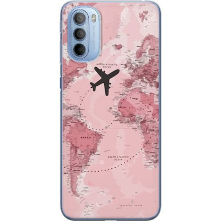 Kompatibel Mobilcover til Motorola Moto G31 Travel Map