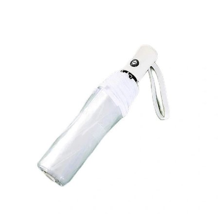 Paraplyer til Regn Transparent Sammenfoldelig Fuldautomatisk Kreativ Trefoldig Rejse