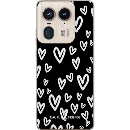 Yhteensopiva Puhelinkuori Motorola Motorola Edge 50 Ultra Cactus and Friends - Handdrawn Love Chaos