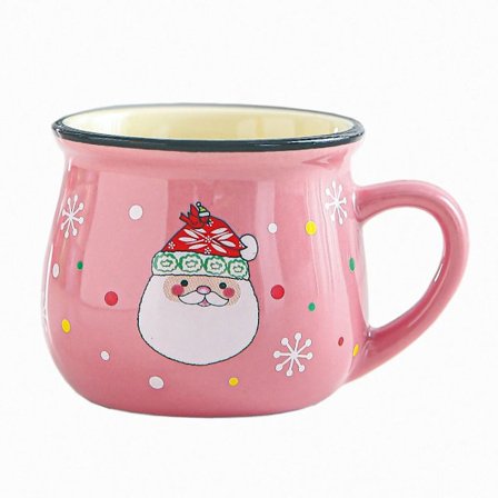 Keramisk Julekopp Kaffekopp ROSA NISSE ROSA NISSE