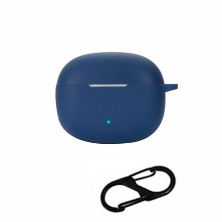 Honor Earbuds X3i silikoneetui med spænde - Mørkeblå