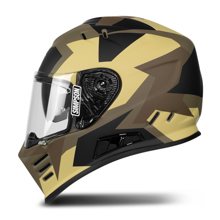 Simpson Venom Have Full Face Helmet Green XL