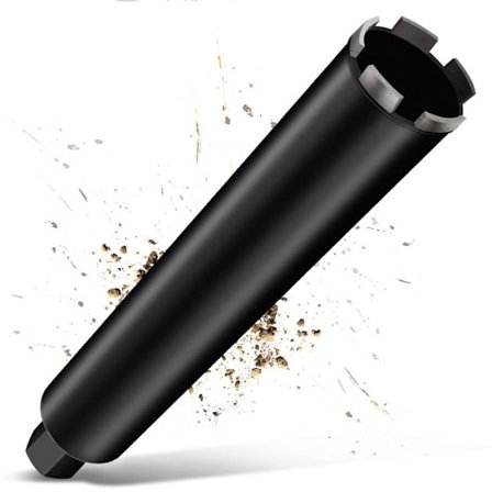 Pro Diamantborrekrone UNC 1¼" Ø 44mm, Diamantbor til kerneborere, L 460 mm, Tør/ Vådbore.