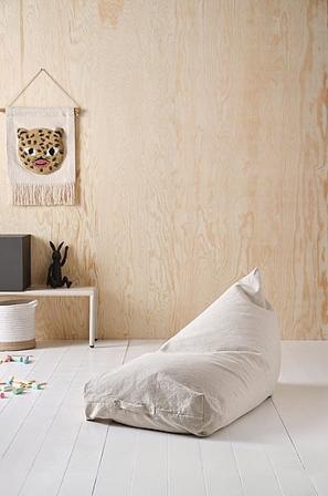 Jotex - Sækkestol Beige - BEAN - Køb Siddepuffer hos Jotex