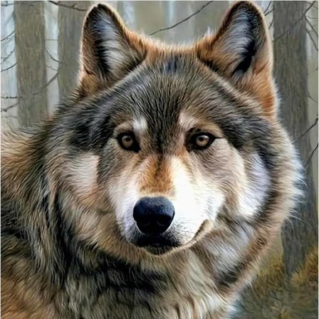 30x40cm 5D Diamantmaling Full Diamant, Dyr DIY Rund & Firkantet Diamant Veggkunst - YY510-7